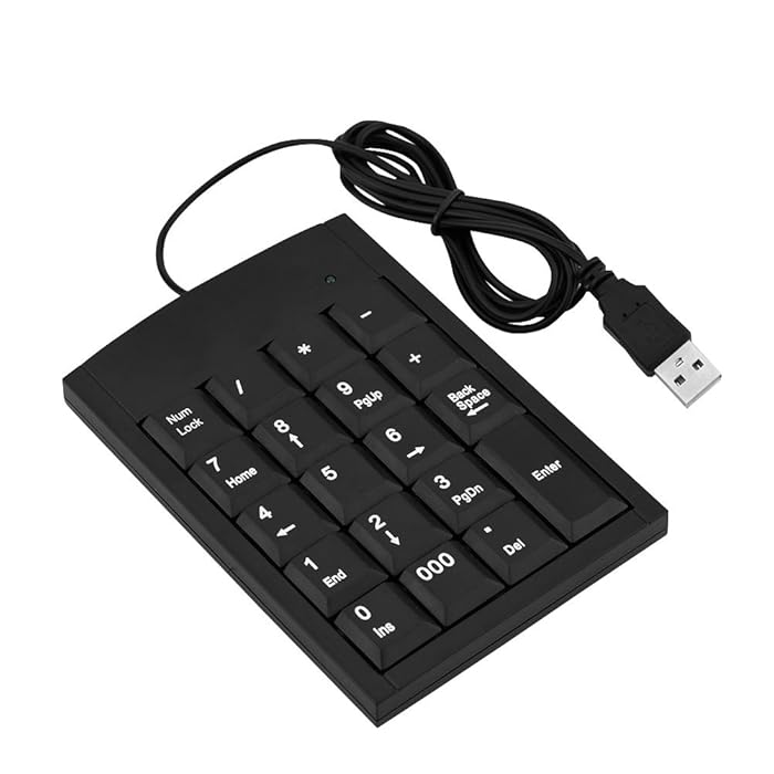 Buy Yosoo Health Gear USB Number Keyboard, Portable Mini Numeric Keypad
