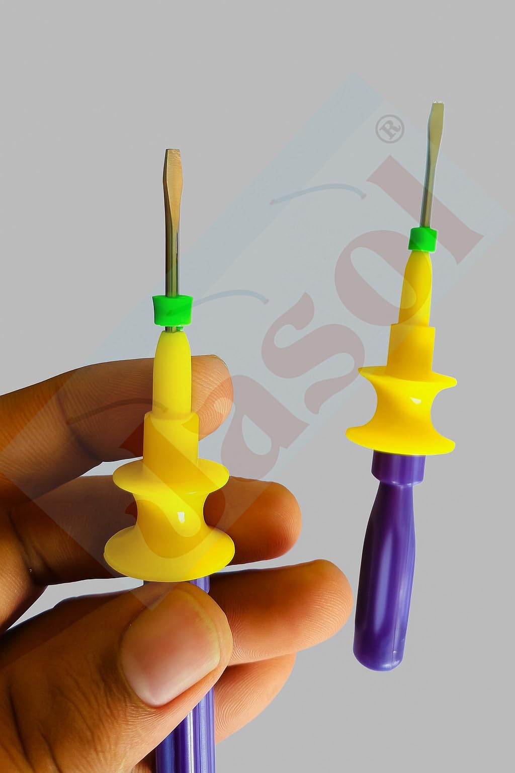 Sewing Tool Bobbin Winder 3-in-1 Screwdriver, Bobbin & Tube Filler | Pack of 2 (Yellow) | Universal Fit for All Sewing Machines – Home & Industrial Use – Fast Bobbin Filling Tool — Amazon image 2