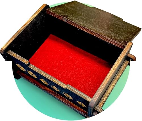 Miniatura 8 de Caja de dados - NEGRO - Ojo de Dragones 6x4x3