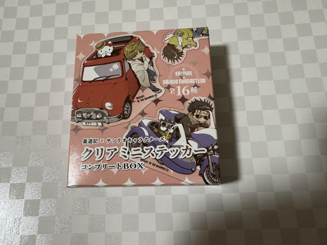 最遊記 サンリオ クリアミニステッカー コンプリートBOX 最遊記
