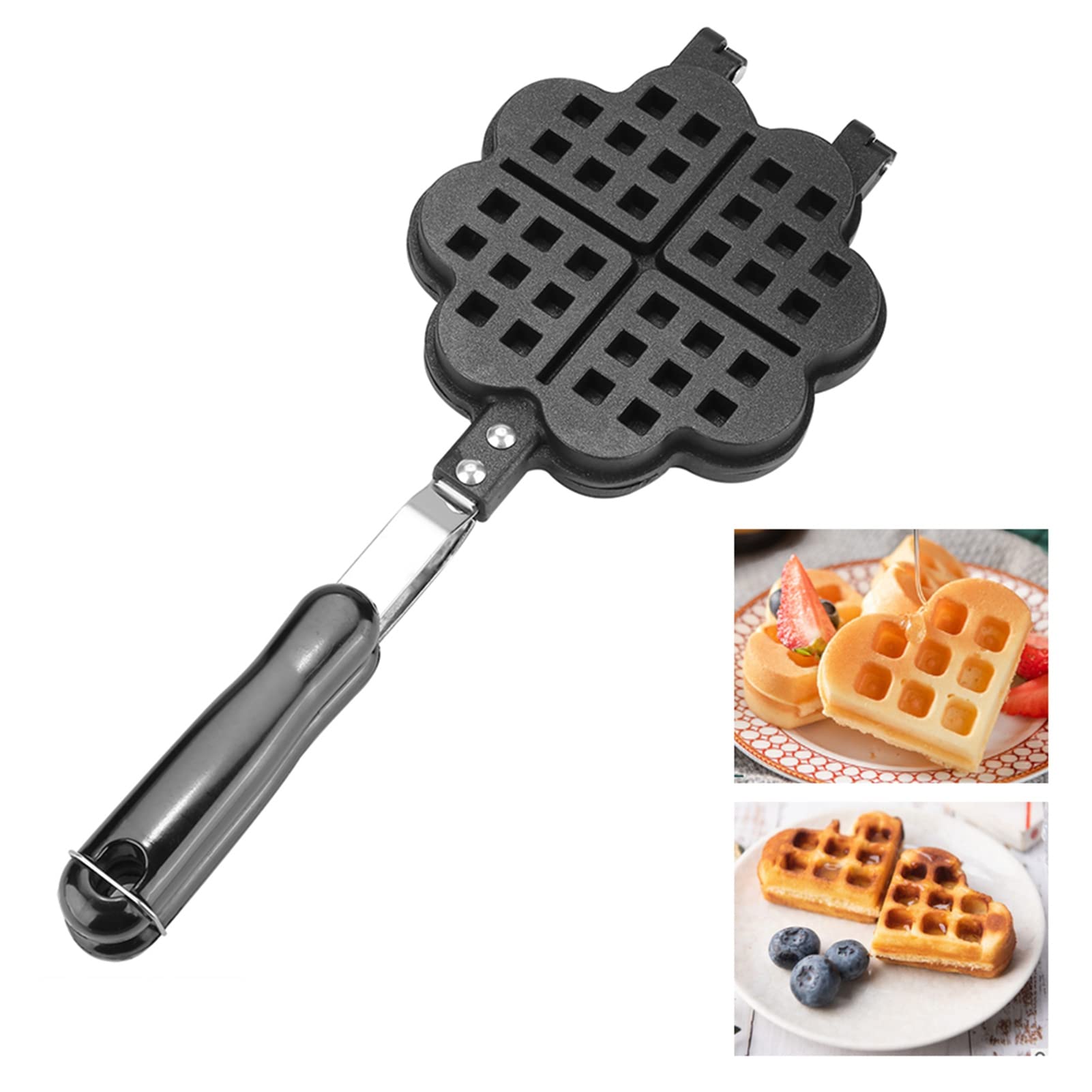 Heart Shape Waffle Pan - Make Delicious Waffles! -9 Heart Shape Waffle Pan - Make Delicious Waffles! -9