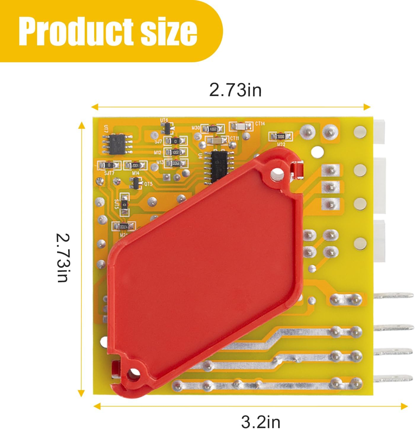 W10366605 Upgraded Adaptive Refrigerator Defrost Control Board Replacement for Whirl’pool Referigerator, Compatible with Whirlpool Kenmore Refrigerators Replaces AP6020483 W10366605 2252150 W10135899