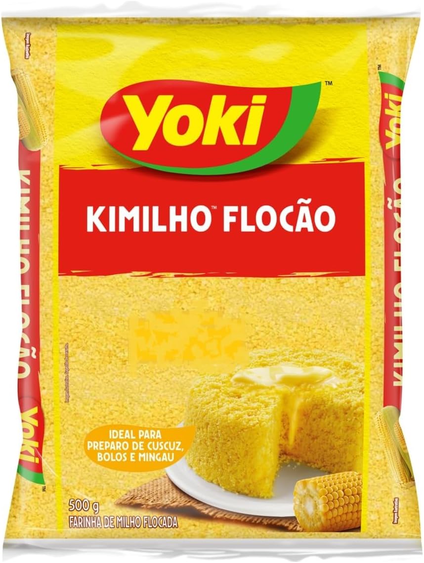 Yoki Kimilho Flocao 500gr, 1.1 Pound , 17.5 Ounce