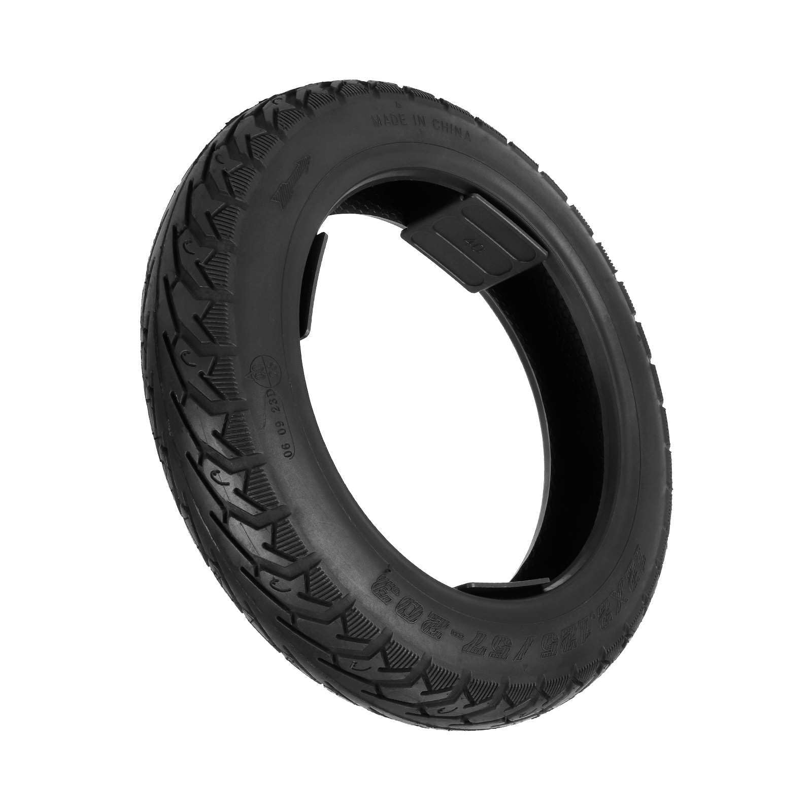 TREFAN 12 pneumatici tubeless | 12 x 2,125 pneumatici elettrici 57 – 203 pneumatici tubeless adatti per passeggini da 12 pollici, biciclette per bambini, pneumatici piccoli per biciclette elettriche