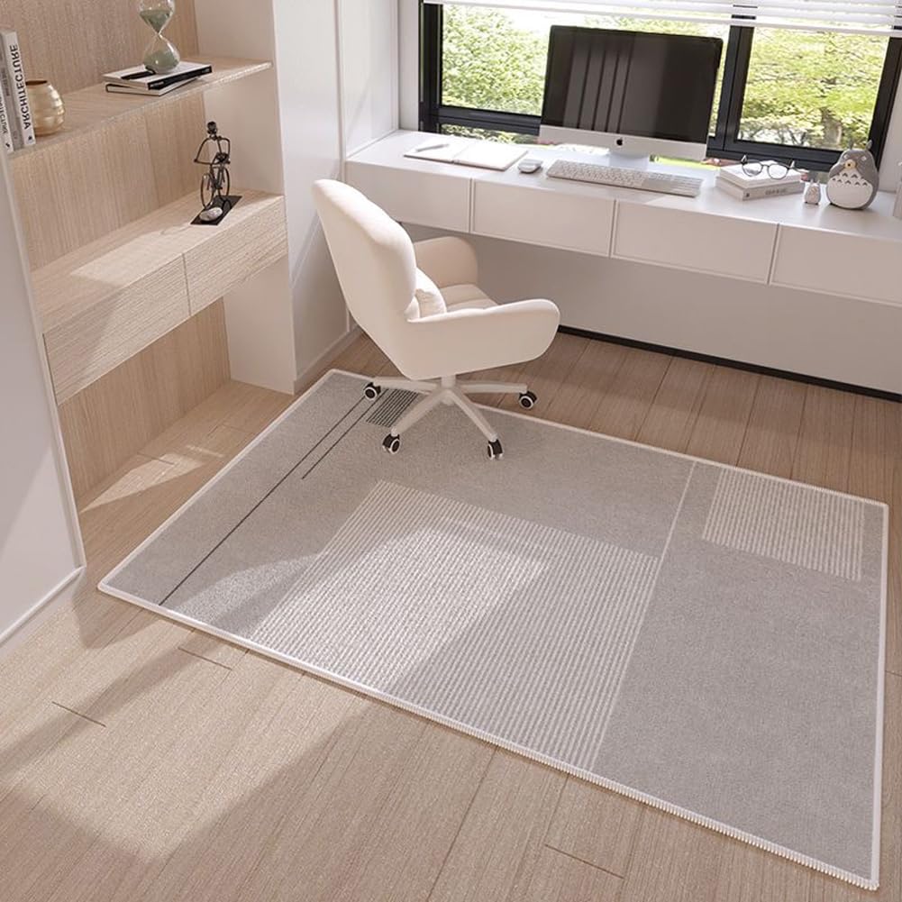 Tapis de chaise de bureau facile à glisser pour fauteuil roulant