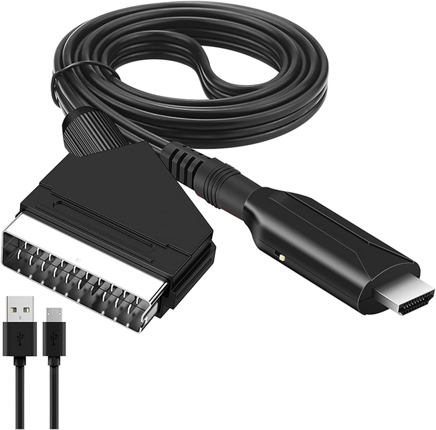 Taekooki Scart naar HDMIconverter, SCART naar HDMIkabel, adapter