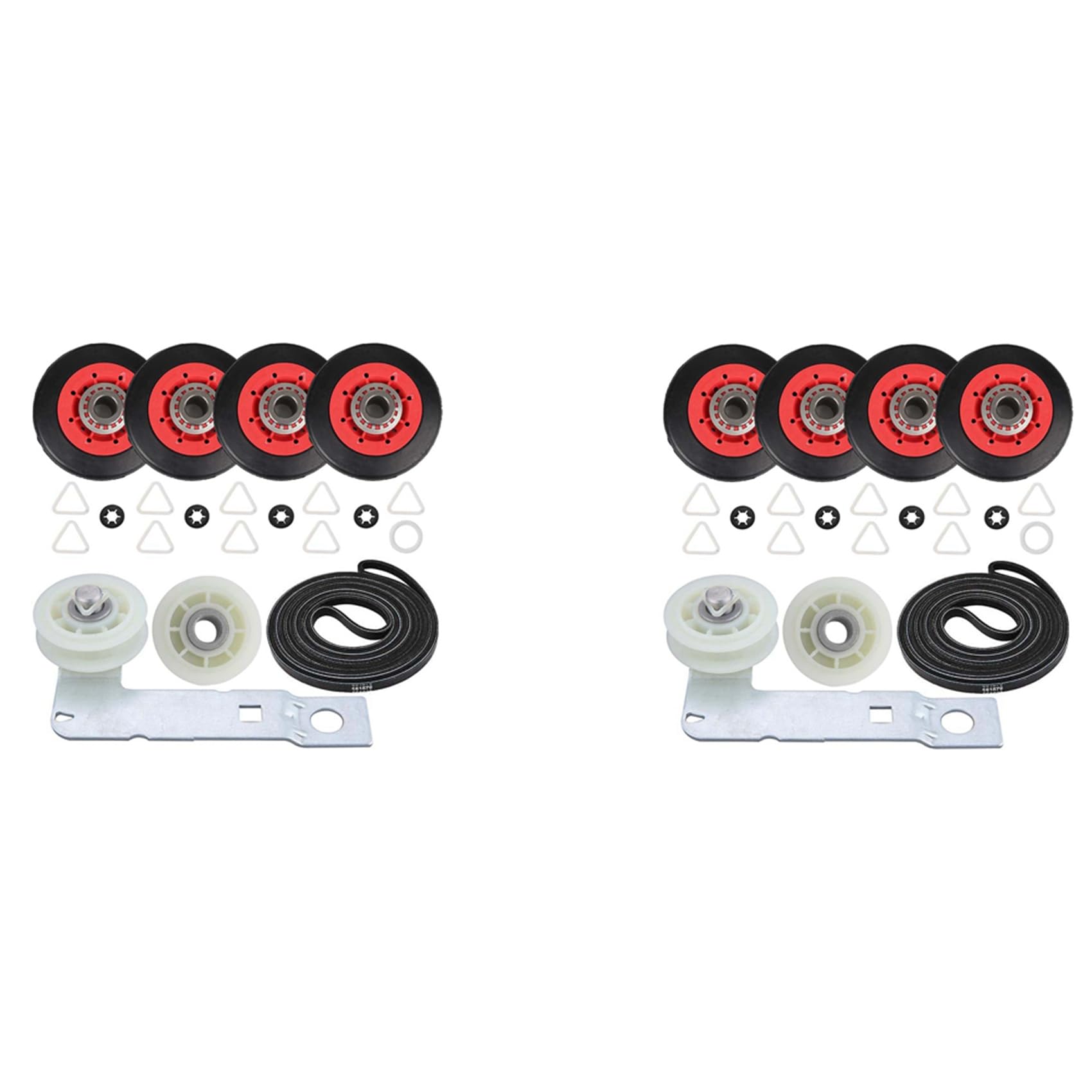 Hndhbfgrt 2X 4392067 Dryer Repair Kit &W10837240 Dryer Idler,279640 Idler Pulley Compatible,Replaces 4392067VP 80047