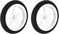 Vista 1 de UXCell Rueda de avión modelo RC - Rueda micro deportiva de 0.07 pulgadas x 2.16 pulgadas - 2