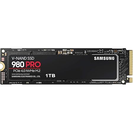 Samsung 980 PRO 1TB PCIe 4.0 NVME M.2 SSD (MZ-V8P1T0BW)