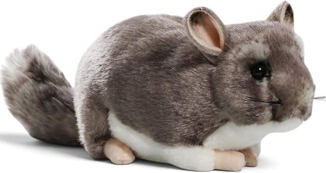Carl Dick Chinchilla Stuffed Animal, Approx. 9.06 Inches 23 cm, Plush Toy, Model 3040