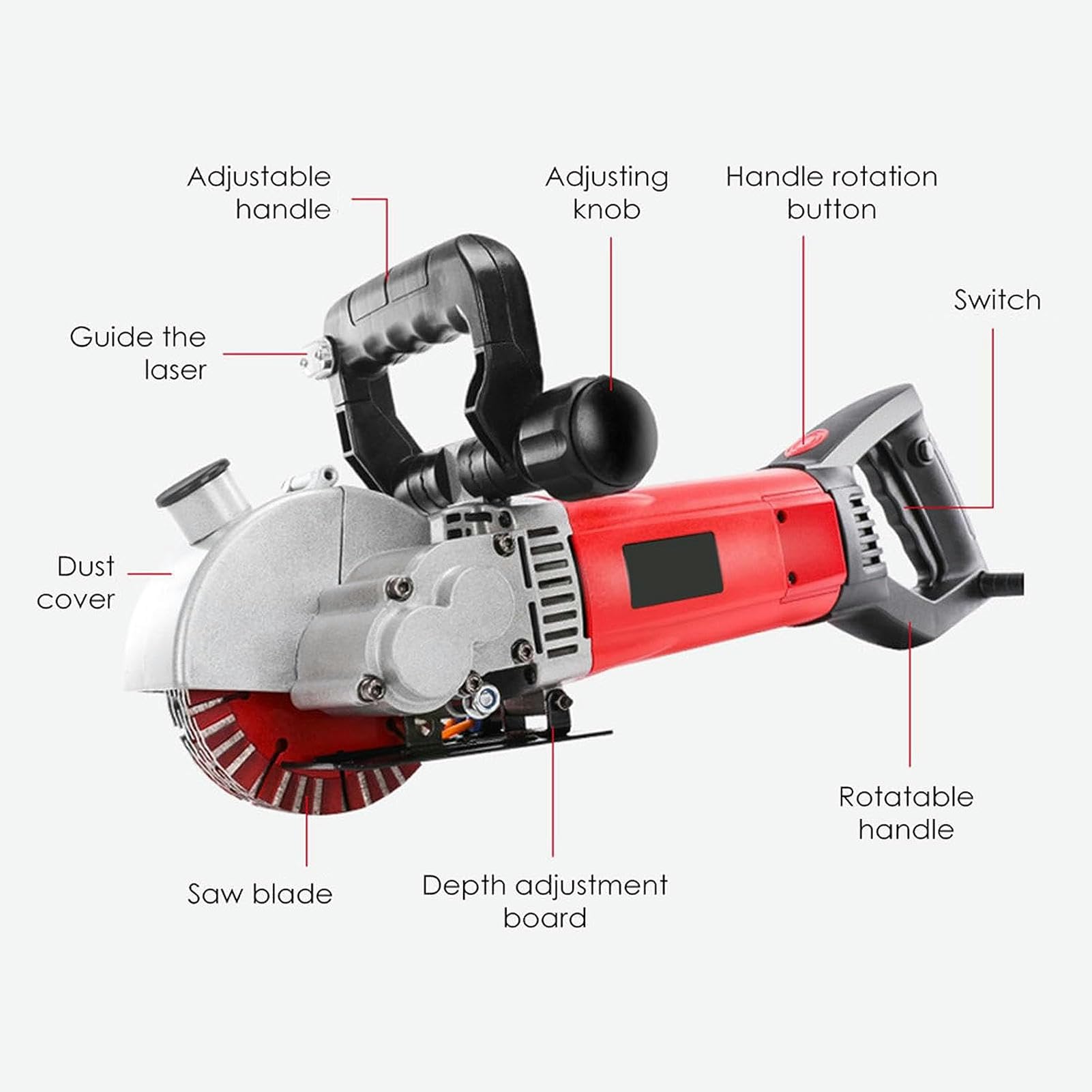 Machine électrique pour couper la brique, le granit, le marbre et le béton