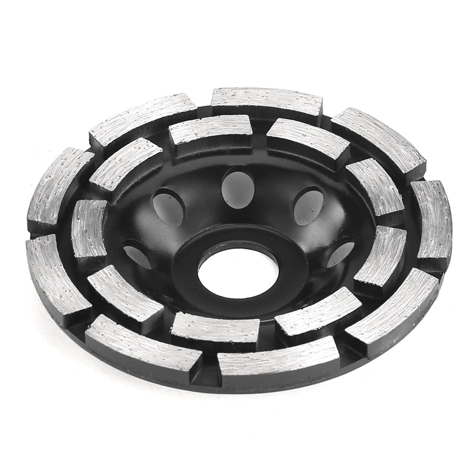 Szlifowanie 115/125/180mm Segment diamentowy Szlifowanie Koło garnkowe Dwurzędowe kamienne cegły Szlifierka do płytek Beton granitowy Kamień Ceramika Narzędzia koła (Rozmiar: 115mm) (Color : 1