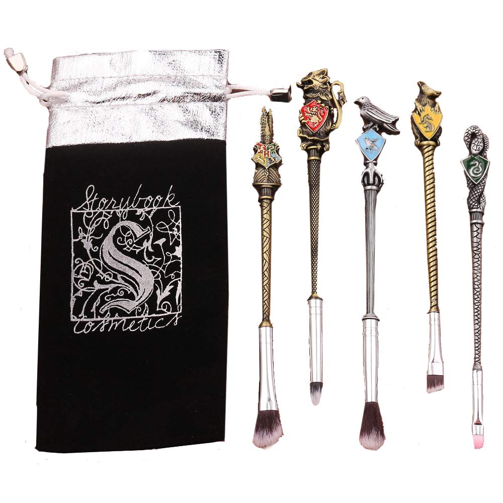 Amazon.co.jp: ハリー・ポッター 魔法魔術学校 紋章 メイクブラシ 5本