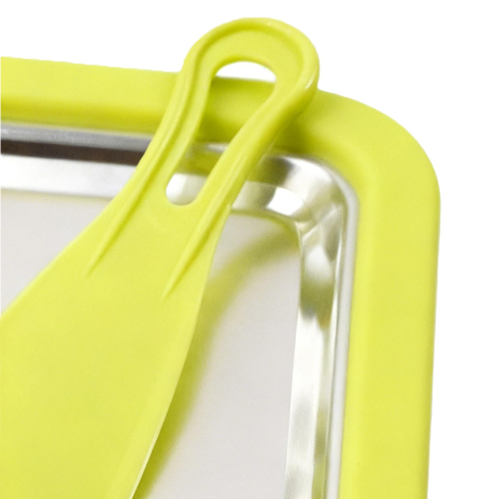 Kit Para Hacer Helados Enrollados En Casa, Sin Necesidad De Energía, 22x17,5x3,5 Cm, Tabla Para Postres Congelada Con 2 Raspadores, Frío Para Helado, Construcción De Acero Inoxidable, Para Postr