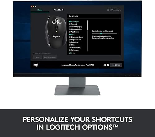 Miniatura 7 de Logitech Ratón inalámbrico de maratón M705 (renovado)