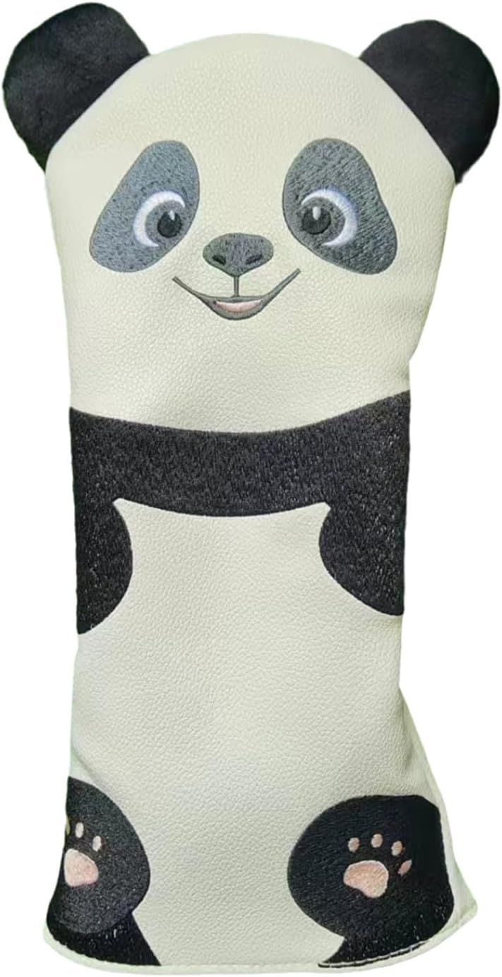 Premium PU Material Golf Club Head Cover Cute Animal Styling Outdoor Sports Accessory