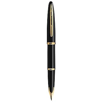 Waterman 万年筆 カレン ブラック・シーGT 細字 18金ペン先 WATERMAN（ウォーターマン） 万年筆 カレン ブラックシーGT