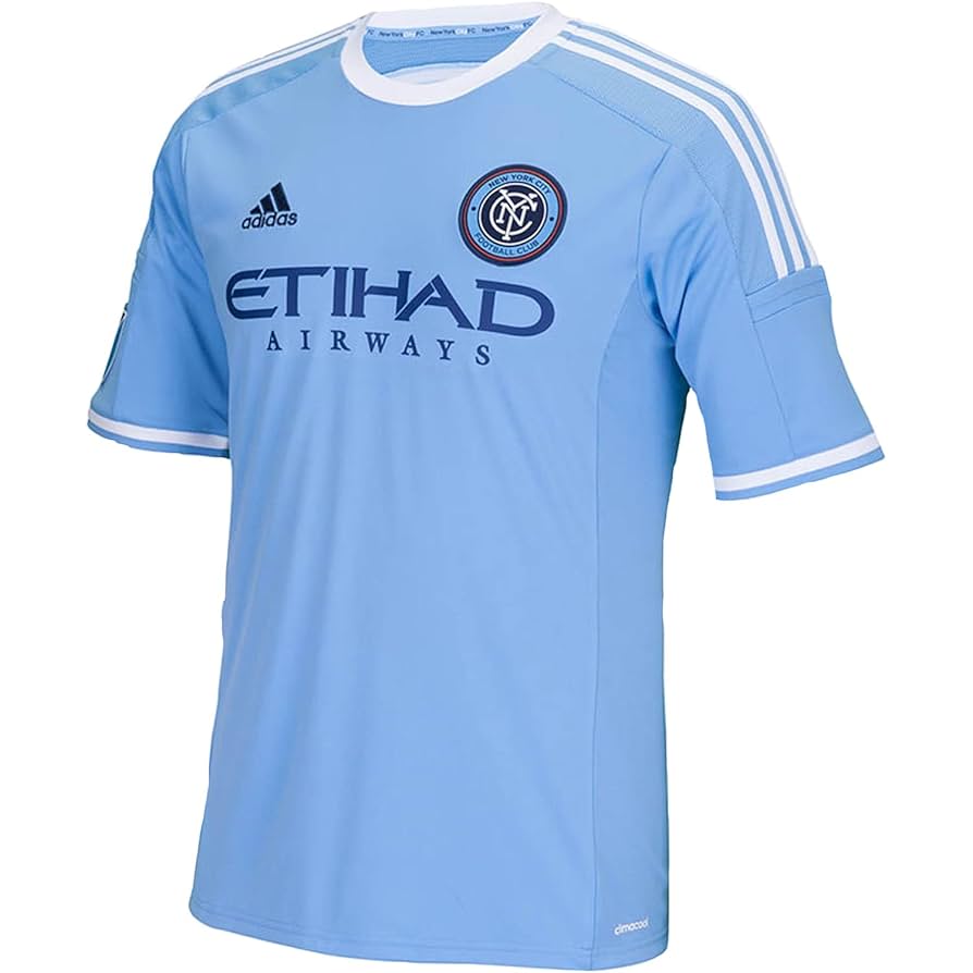 M【超希少・新品未使用】MLSニューヨーク・シティFC アディダス M MLS New York City FC Men's Replica Short Sleeve Team Jersey