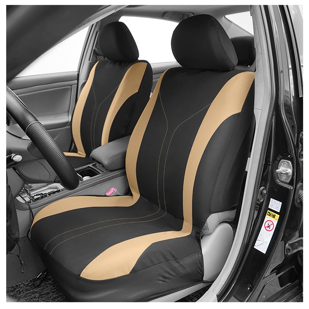 Housse siege voiture haut de gamme Seat Leon 2000-2014 beige