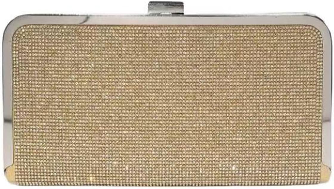 CORIOS Women Rhinestone Evening Bag Bling Crystals Clutch Bridal Wedding Purse Shoulder Bag Sparkling Handbag