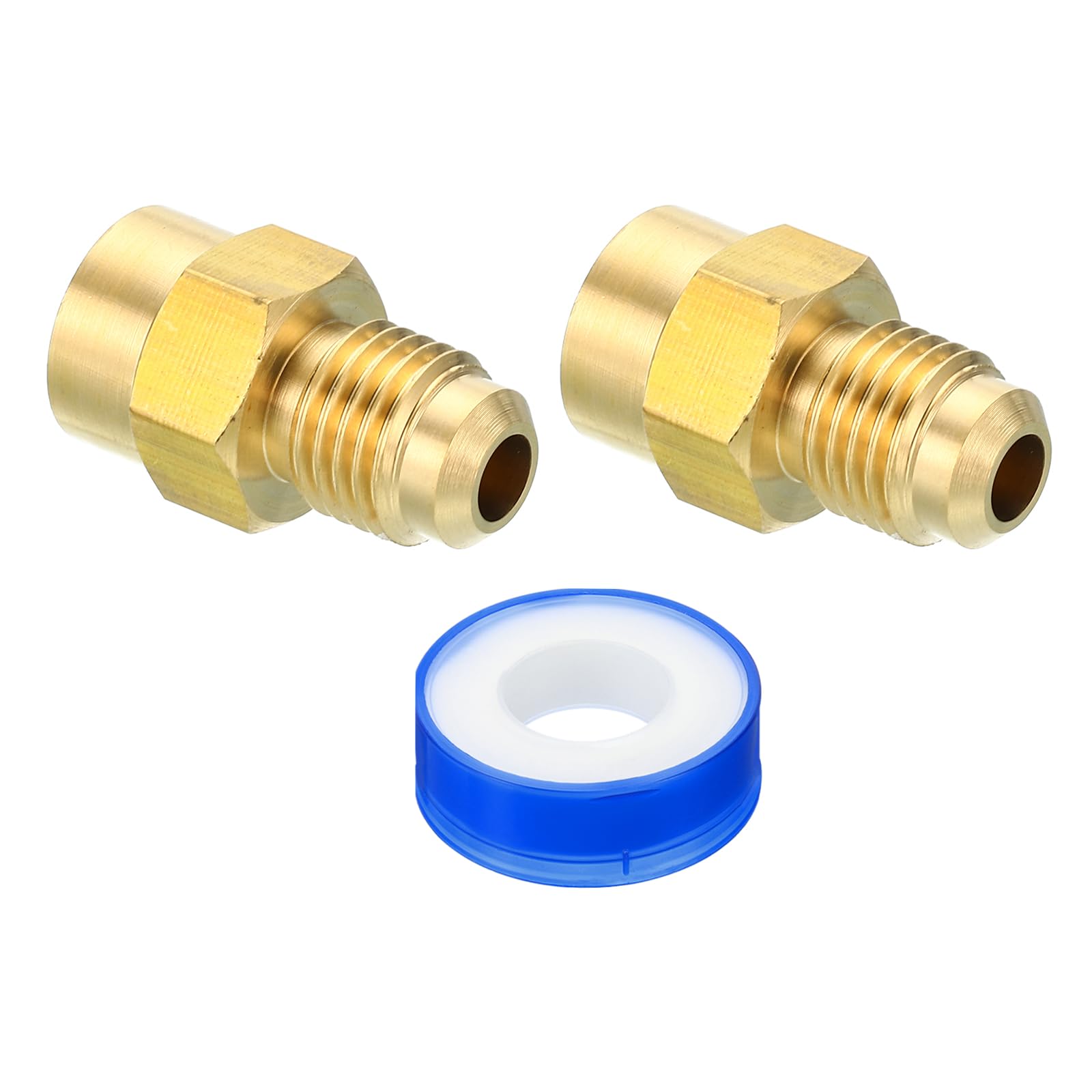 Raccord Laiton 1/4SAE 1/8NPT Résolvant les Fuites de Gaz