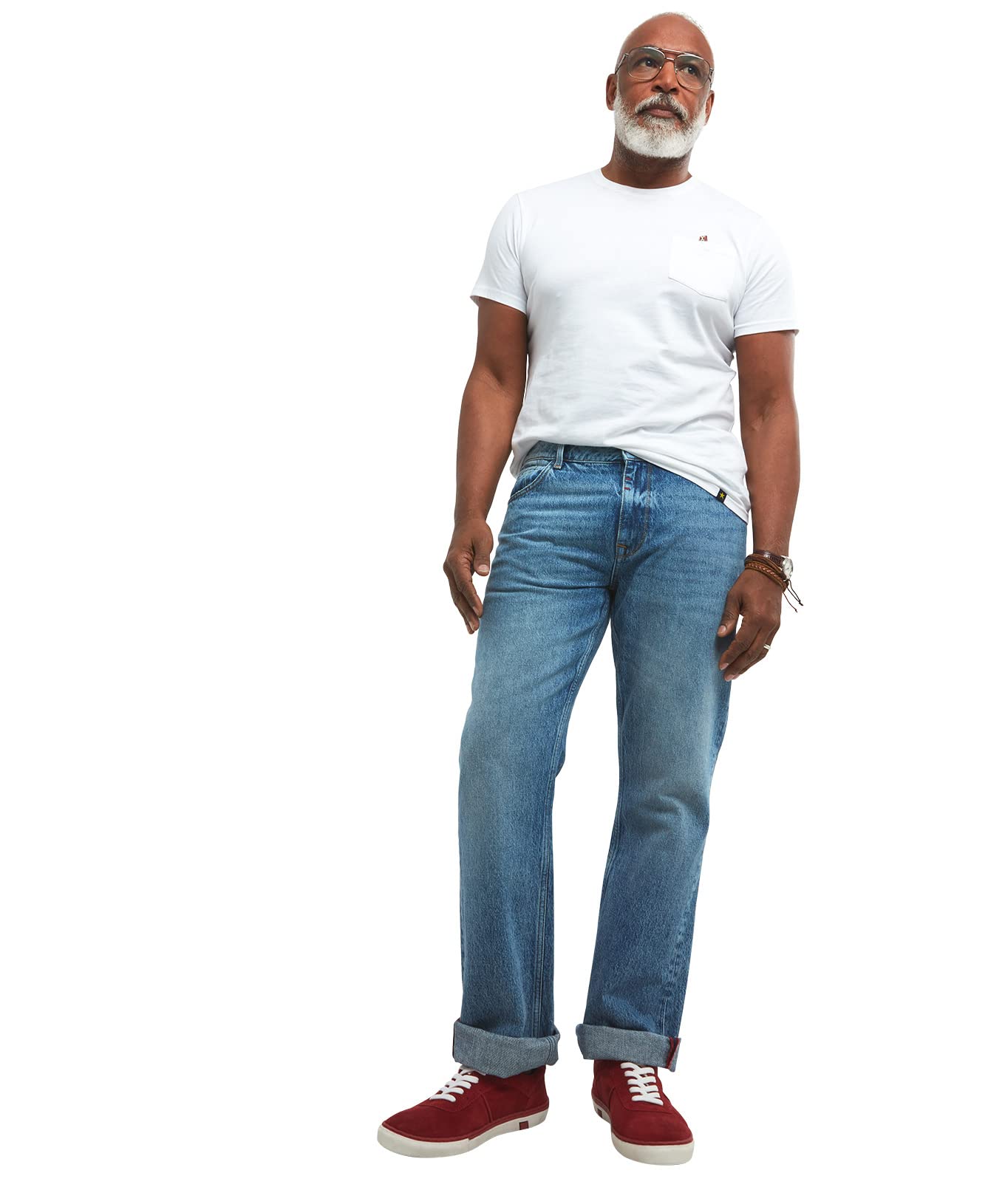 Joe Browns Men's Classic Straight Fit Jeans, Very Vintage, 36 UK