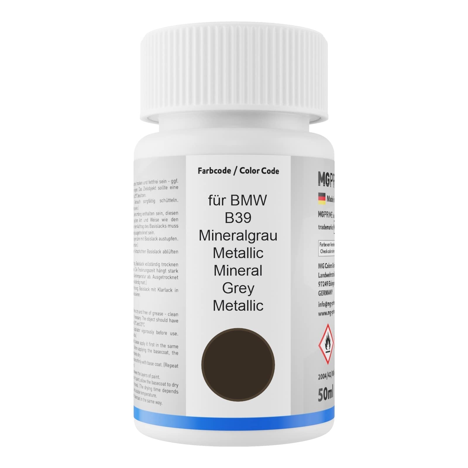 Crayon De Retouche Peinture BMW Bronzitbeige Metallic 139 Kit Avec Peinture Base Et Vernis