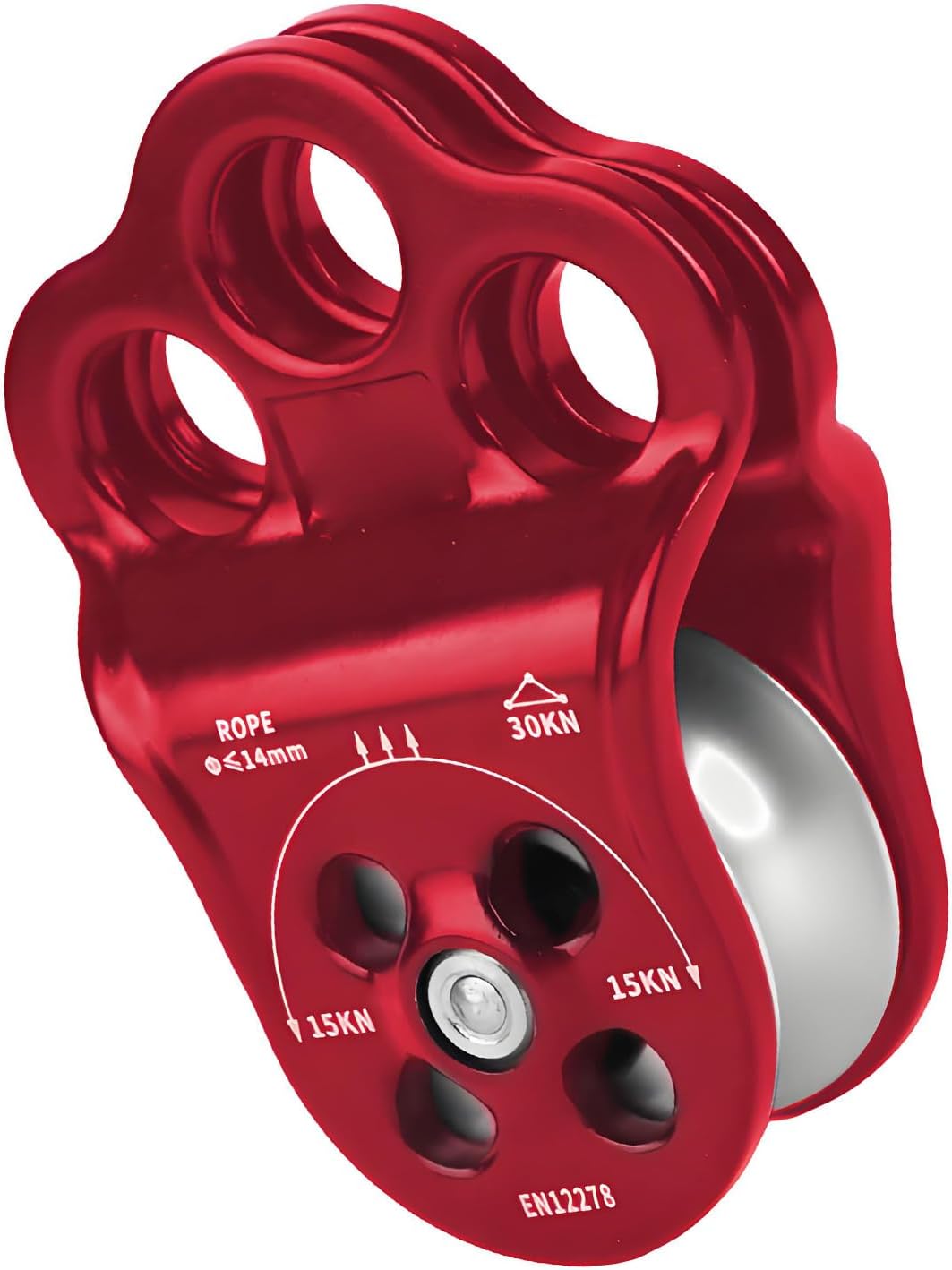 Double Bearing Pulley Systems Climbing Pulley for Childrens Ziplines Climbing Activity Ensuring Smooth Operations