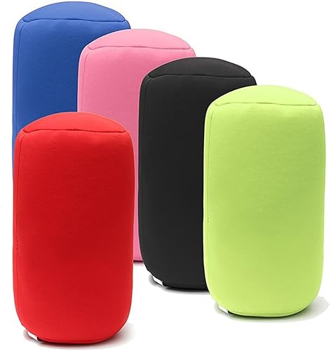 Miniatura 7 de Queenbox 11.8 inx6.3 in suave mini almohada de cabeza rollo almohada cojín trasero almohada viaje almohada decoración cama