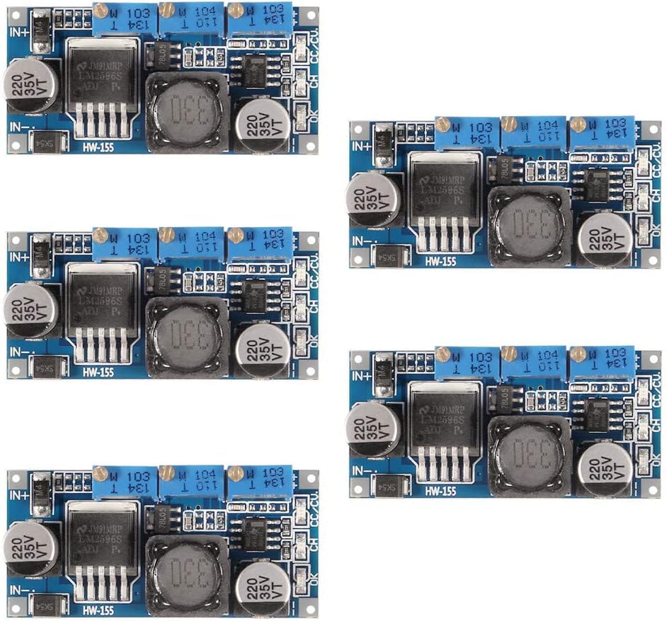 REES52 LM2596S Driver DC-DC Constant Current Module, LM2596 DC-DC 7V-35V Step-Down CC/CV Power Supply Module Battery Charger Adjustable LM2596S Voltage Converter Current Charging Board (B0CFJJQS3S) Amazon Price History, Amazon Price Tracker