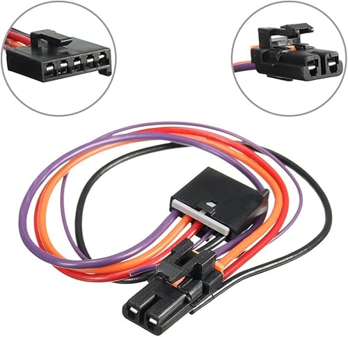 Miniatura 8 de 15-81773 Kit de resistencia de motor de ventilador de HVAC con arnés compatible con Chevy Silverado Tahoe Suburban Avalanche Trailblazer GMC Sierra