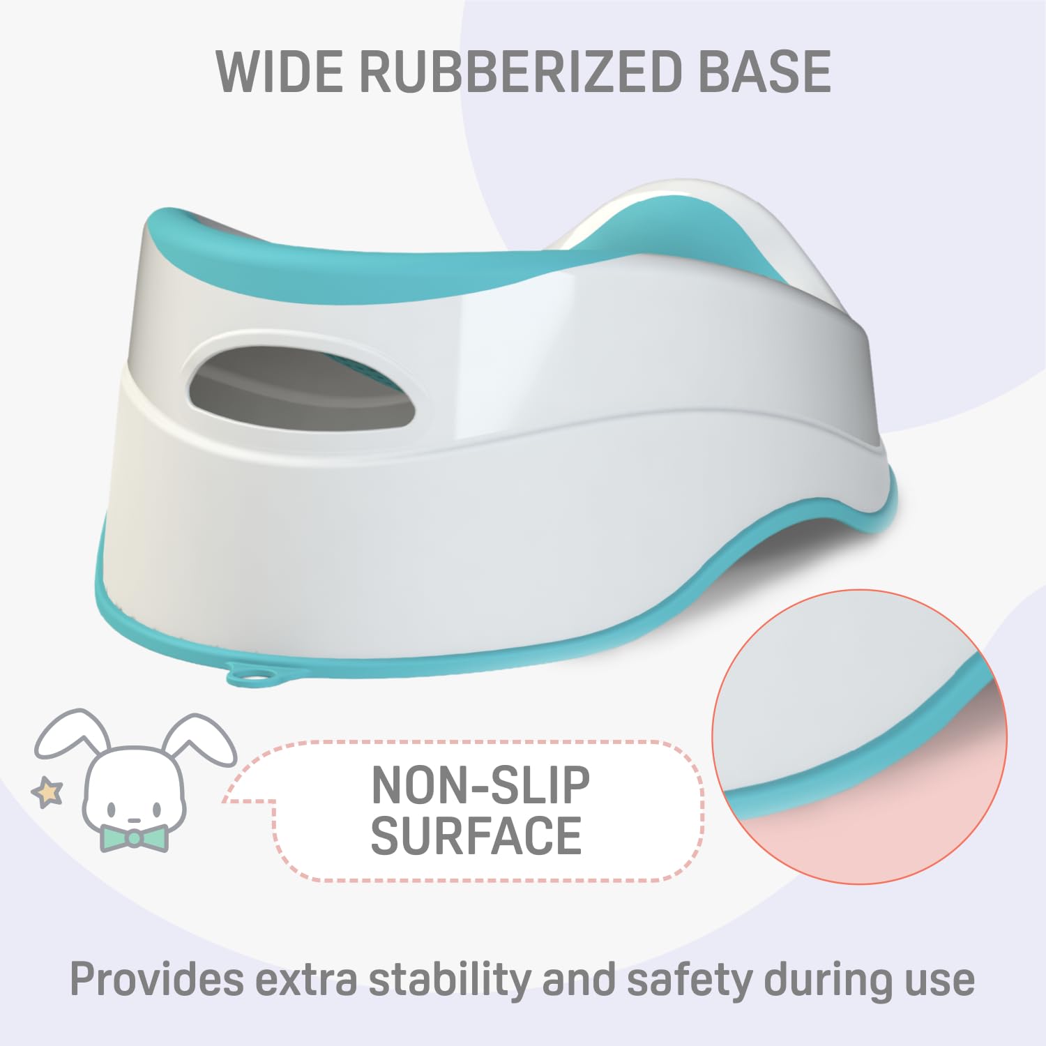 BABYLON DOLPHIN Siège de bain bébé 0-6 mois ergonomique antidérapant baignoire Vert aqua