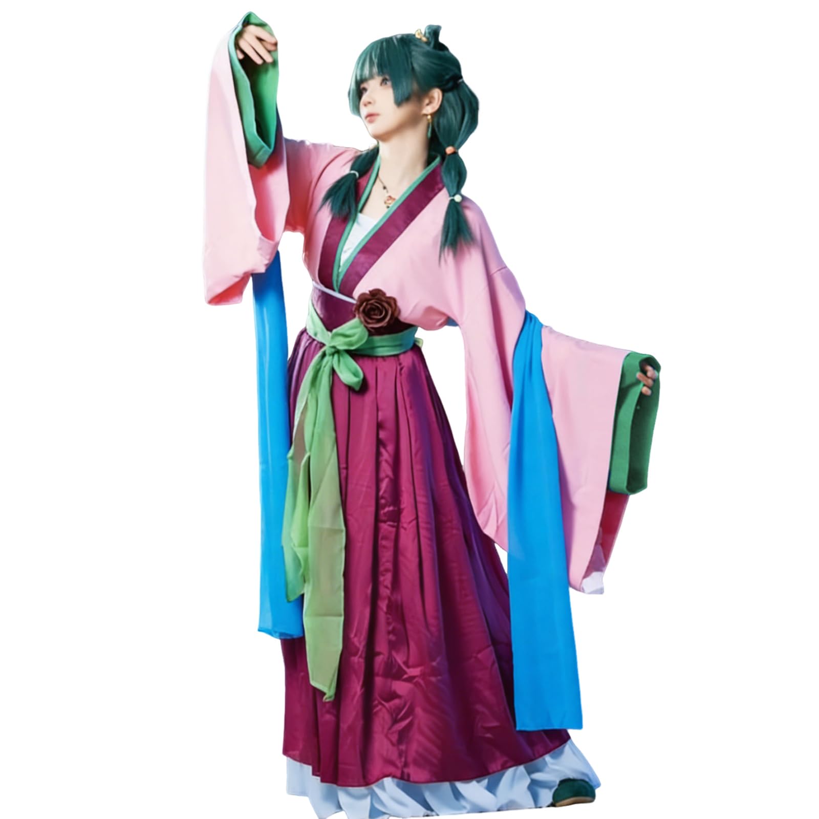 LTAKK MaoMao Red Cosplay Costume Anime MaoMao Full Set for Adult XL