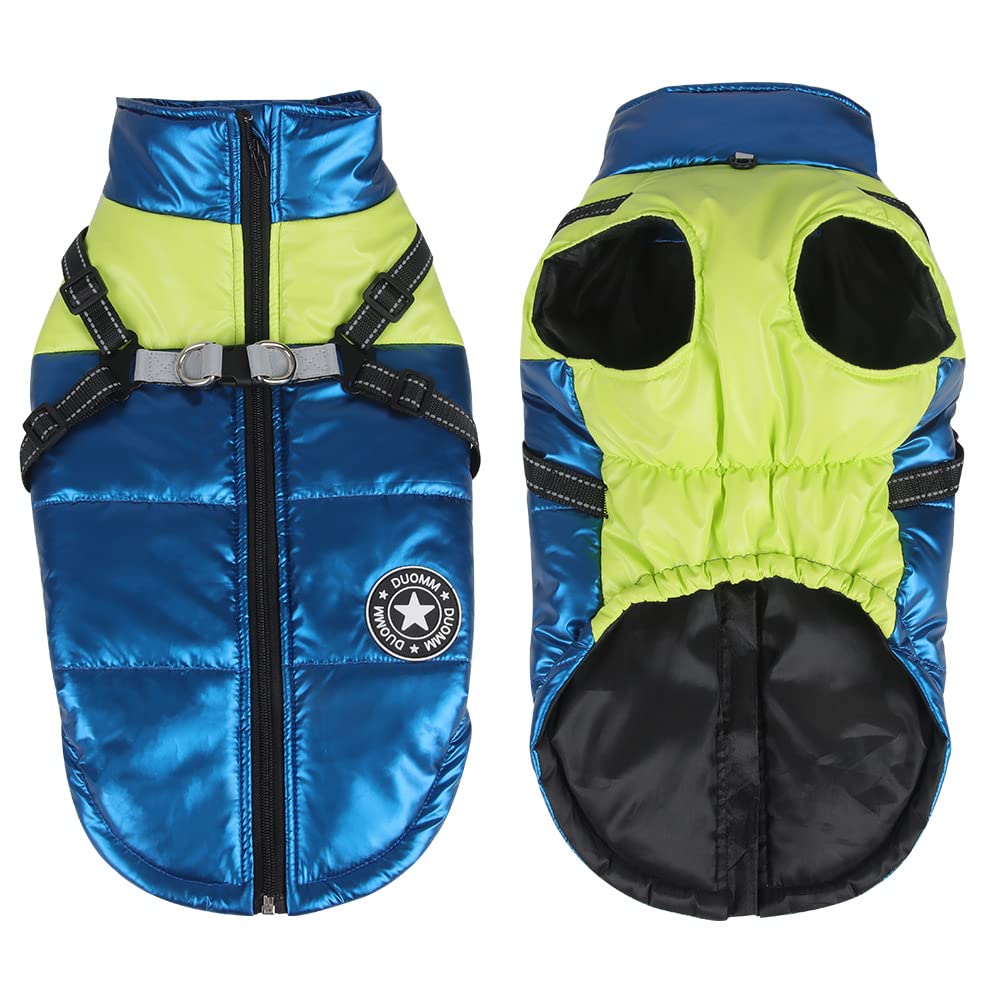 Cappotto Invernale per Cani, RosyFate Vestiti per Cani Piccoli, Giacca Cane Impermeabile, Gilet per Cani, Vestiti Caldi perr Animali Domestici, Antivento per Esterno (M)