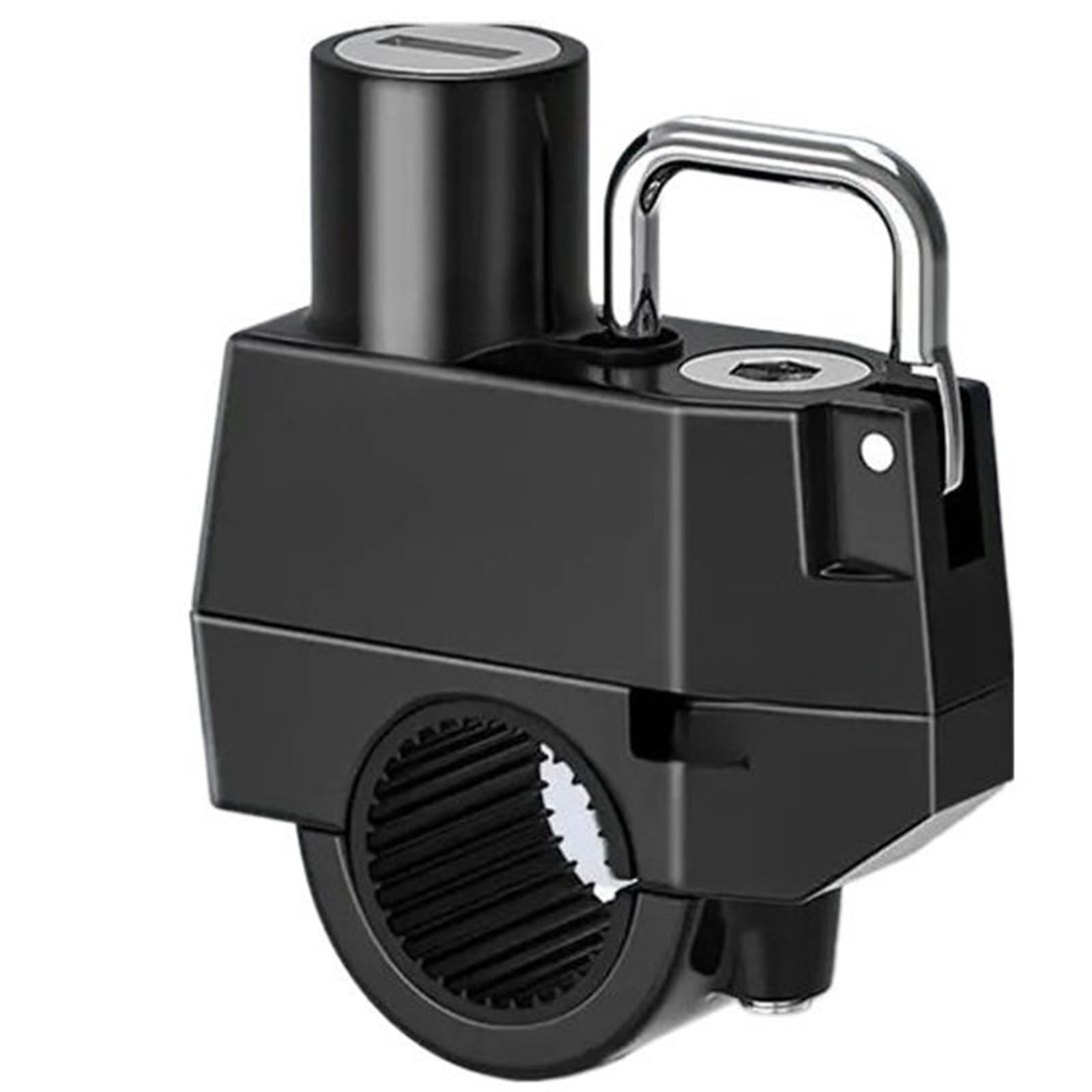 Motorcycle Handlebar Lock Motorcycle Helmet Lock - Anti-Theft Security with 2 Keys, Compact & Weather Resistant Motorbike Lock Security