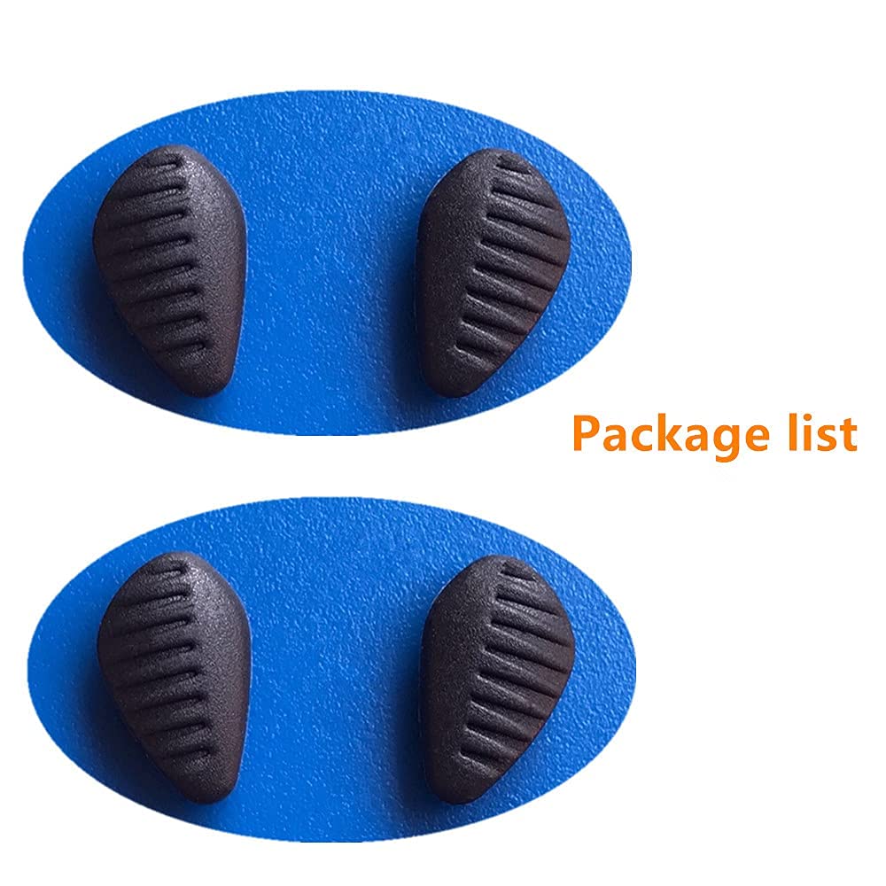 Sunglass Nose Pads Eyeglass Nose Pads Slip On 17mm 3Paris Soft Silicone Replacement Nose Piece On Nosepads For Glasses Eyeglasses Sunglasses