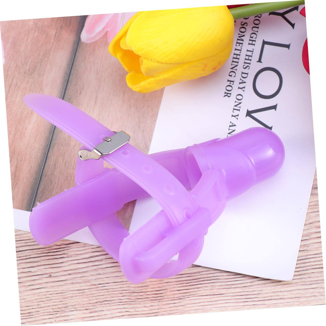 Abaodam Finger Protector Bite Cover for Boy Girl Thumb Forefinger Shield Safe Soft for Gum Relief for Boy Girl Months and Up Purple