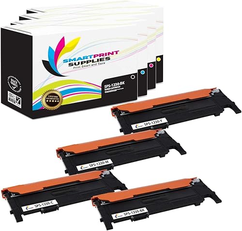 Cartucho de tóner compatible 1230C 1235CN de repuesto para impresoras Dell 330-3012 330-3015 330-3014 330-3013 (negro, cian, magenta, amarillo),