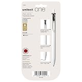 uniball™ one Retractable Gel Pens, Medium Point (0.7mm), Black Ink, 5 Pack – view 7