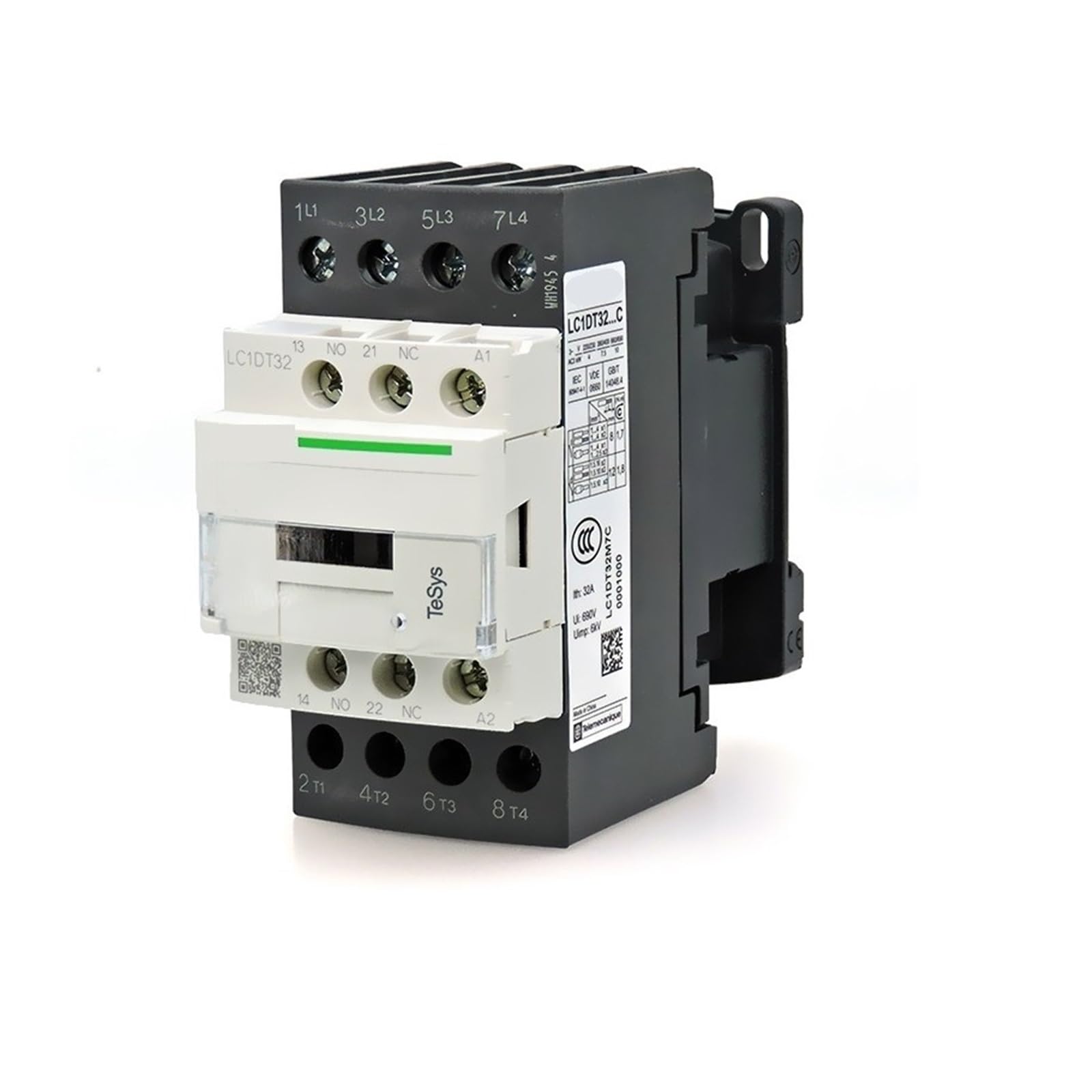 YWZVBSDCS 4-ploe contactors-Motor LC1DT32*7C AC24V-220V 32A 50/60HZ(LC1DT32M7C 220V)