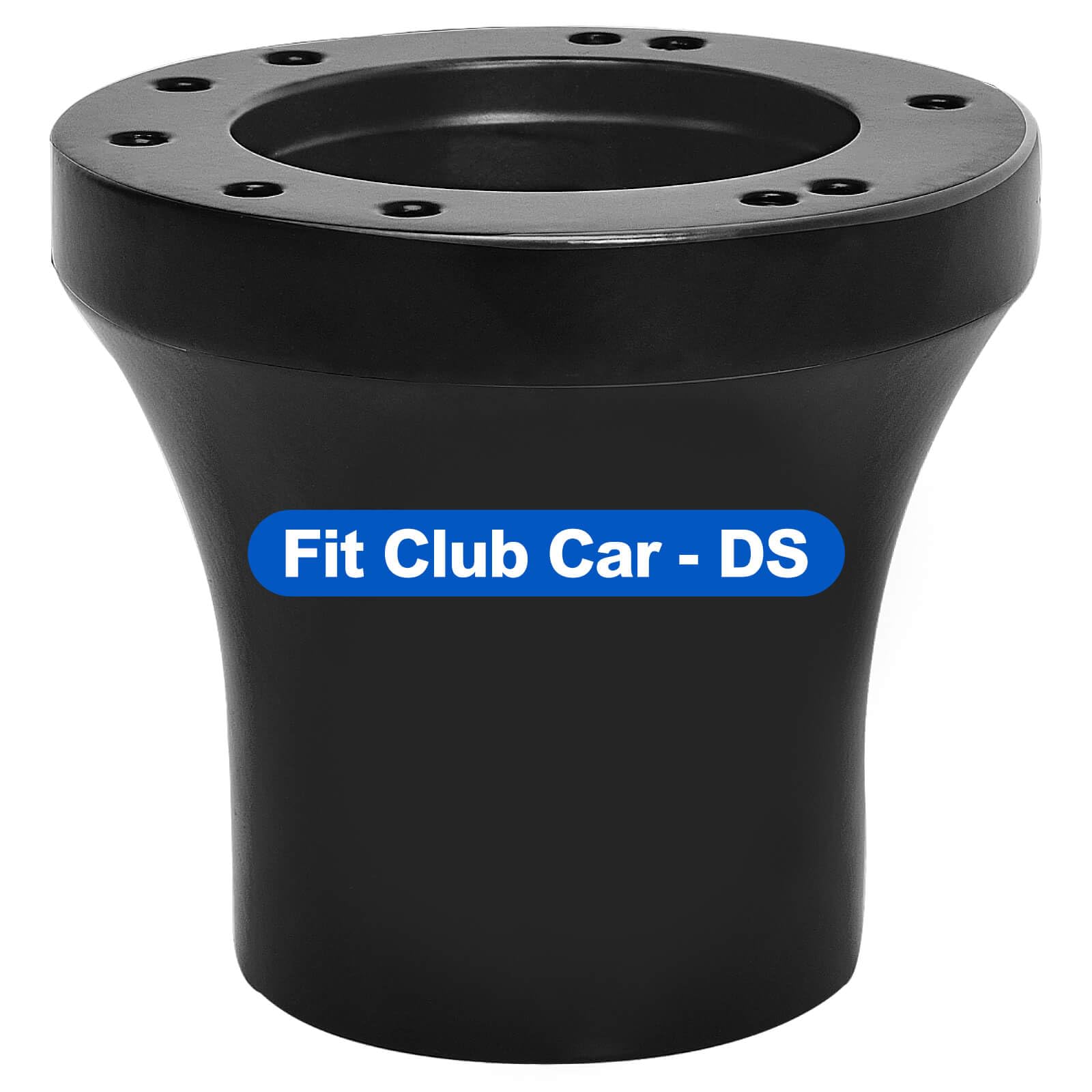 NOKINS Club Car Golf Cart Steering Wheel Adapter, Golf Cart Steering Wheel Adapter Fit Club Car DS Mounting Adapter (Black)