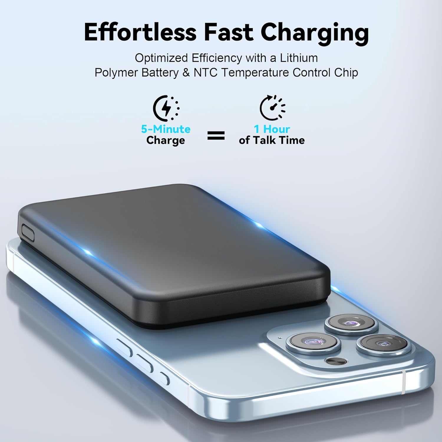Amazon.com: Magnetic Power Bank 5000mAh,Magnetic Portable Charger