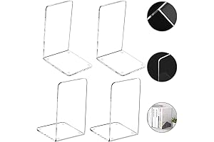 Lulonpon Acrylic Book Ends: A Visual Symphony for Your Bookshelf