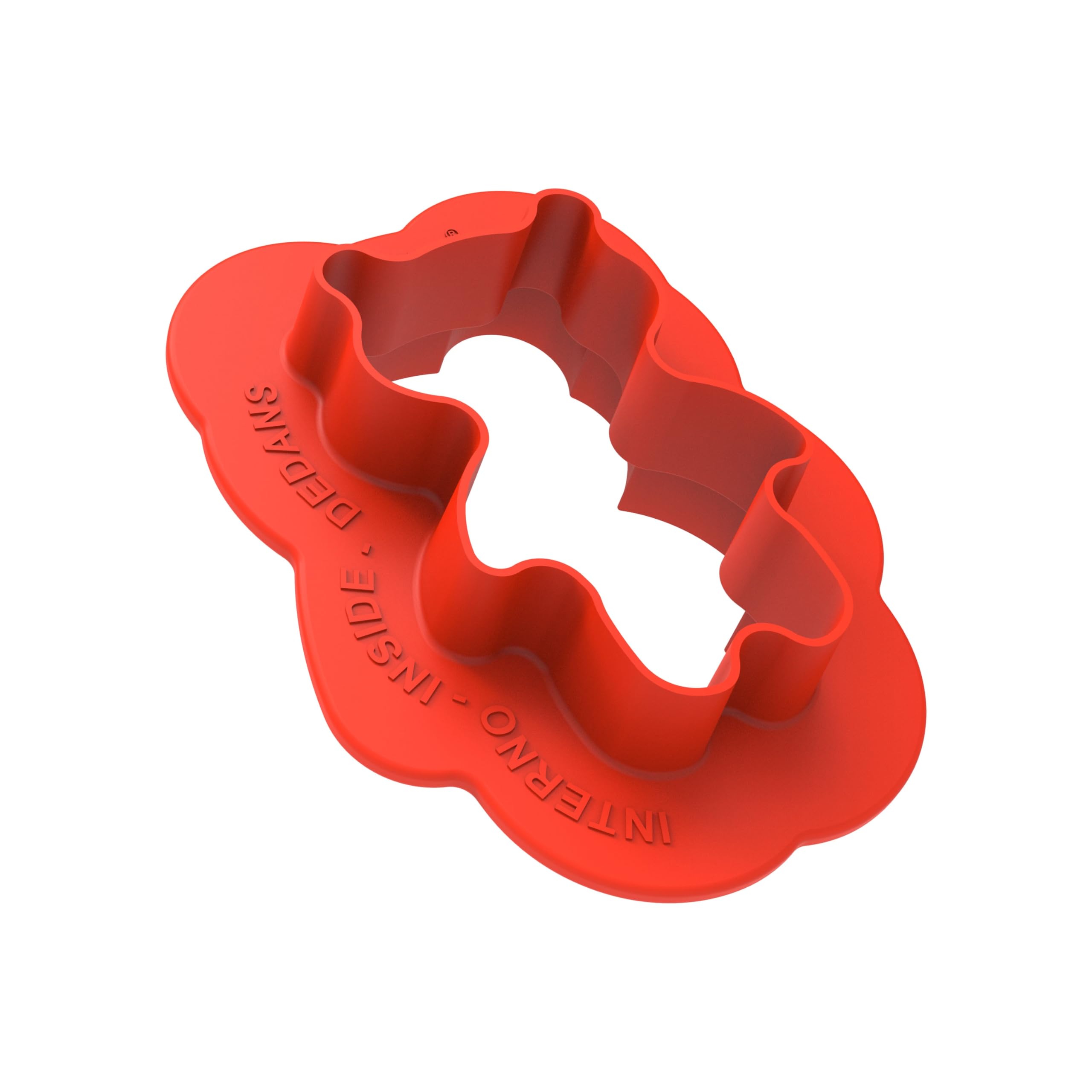 Silikomart | Moule en silicone pour monoportions TEDDY BEAR 68, 8 portions individuelles, antiadhésif, 79 x 56 h 27 mm, Made in Italy