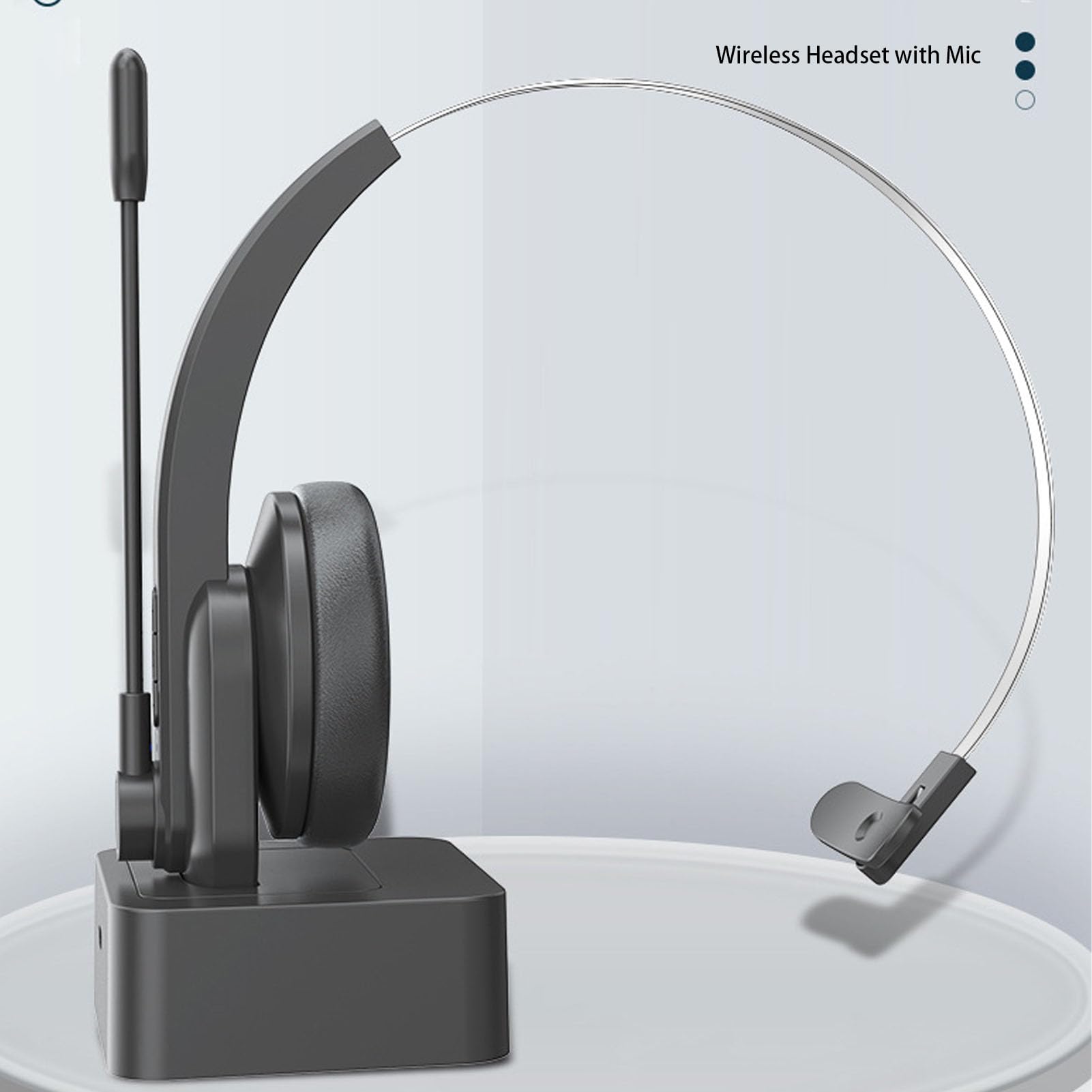 Tangxi Casque Bluetooth Trucker, Casque Intra-auriculaire BT 2,4 G avec
