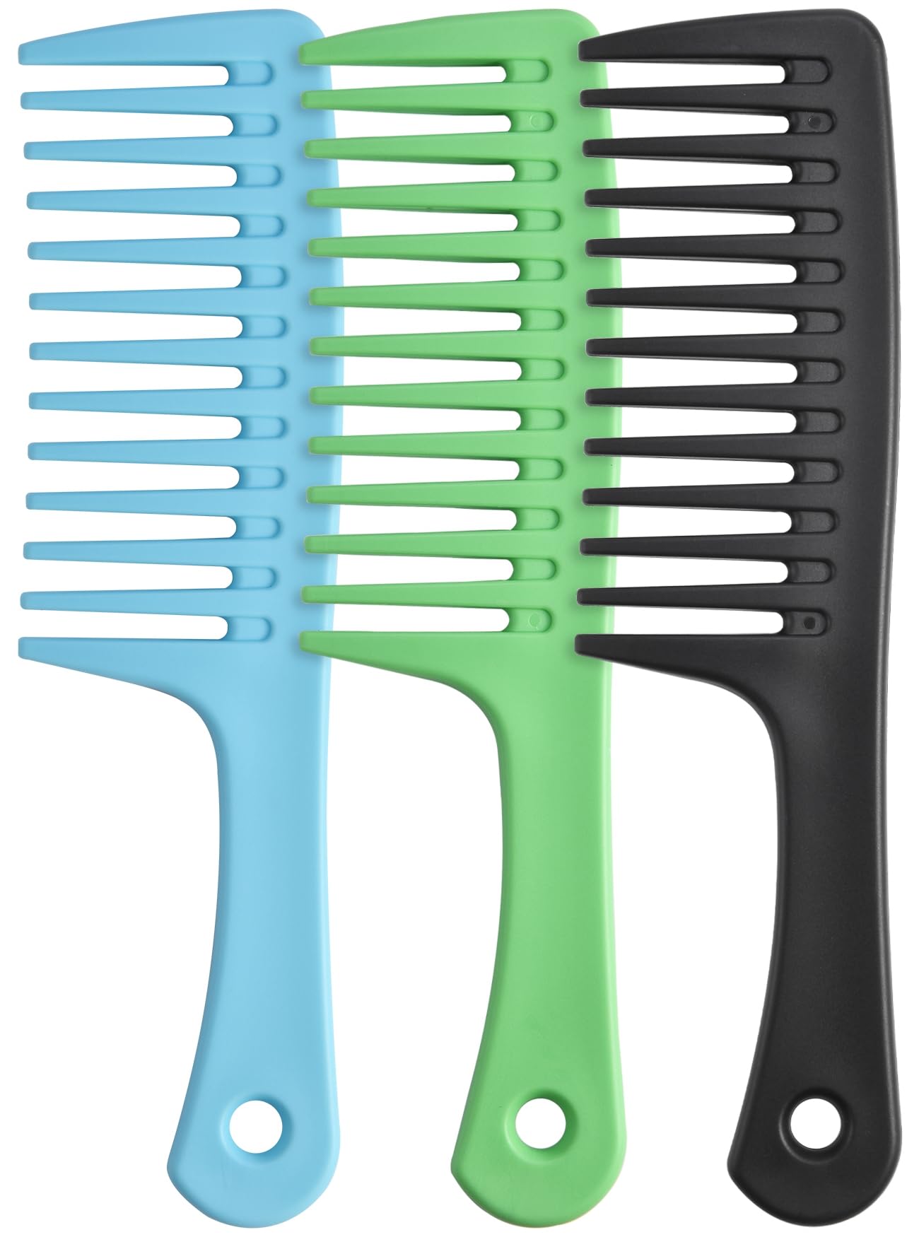 Wide Tooth comb, Large Detangling Comb for Women and Men, Durable Styling Brush for Curly, Long, Wet Hair Types - Professional Hair Care.