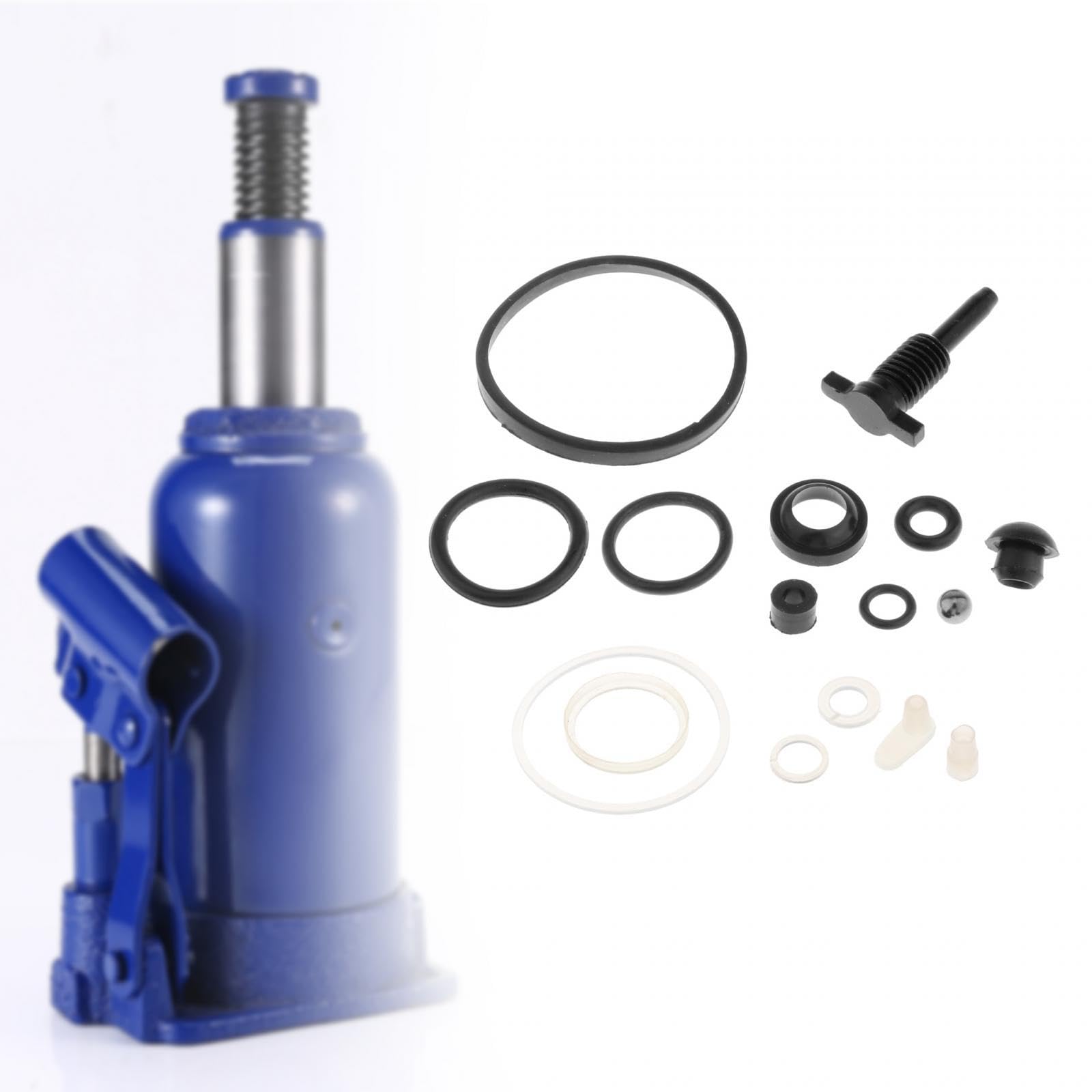 Kit Réparation Pompe à Huile Pour Cric Hydraulique – Piston, Joints, Accessoires De Remplacement – Portable Et Pratique