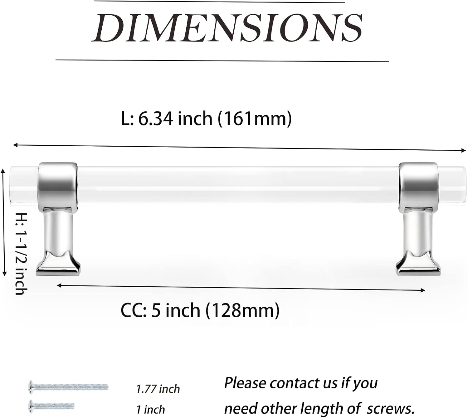 Buу 2 gеt 3 20 Pack Probrico 5 Inch Cabinet Pulls Polished Chrome Zinc Alloy with Clear Acrylic Kitchen Cabinet Handles, Drawer Pulls for Bedroom and Bathroom Cupboards and Cabinets Suреr Sаlе 🛒 20 Pack Probrico 5 Inch Cabinet Pulls Polished Chrome Zinc Alloy with Clear Acrylic Kitchen Cabinet Handles, Drawer Pulls for Bedroom and Bathroom Cupboards and Cabinets