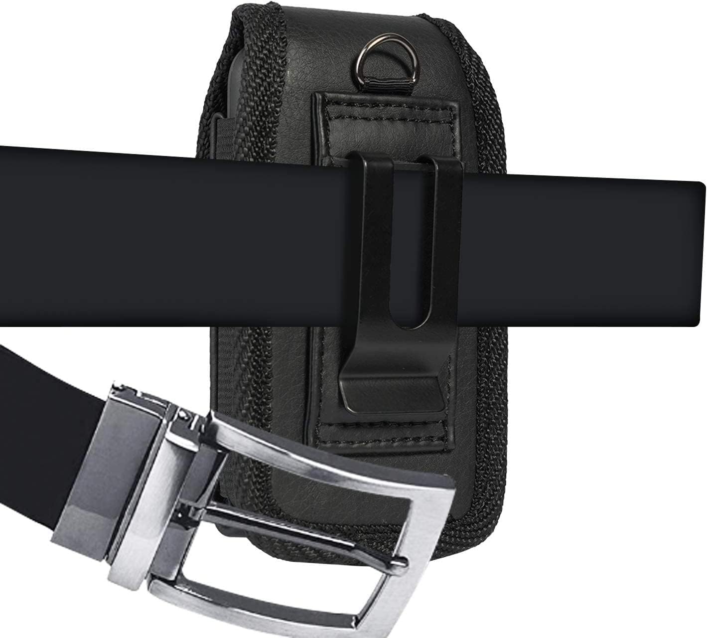 Ranyi Holster Case attached to a belt with the belt clip
