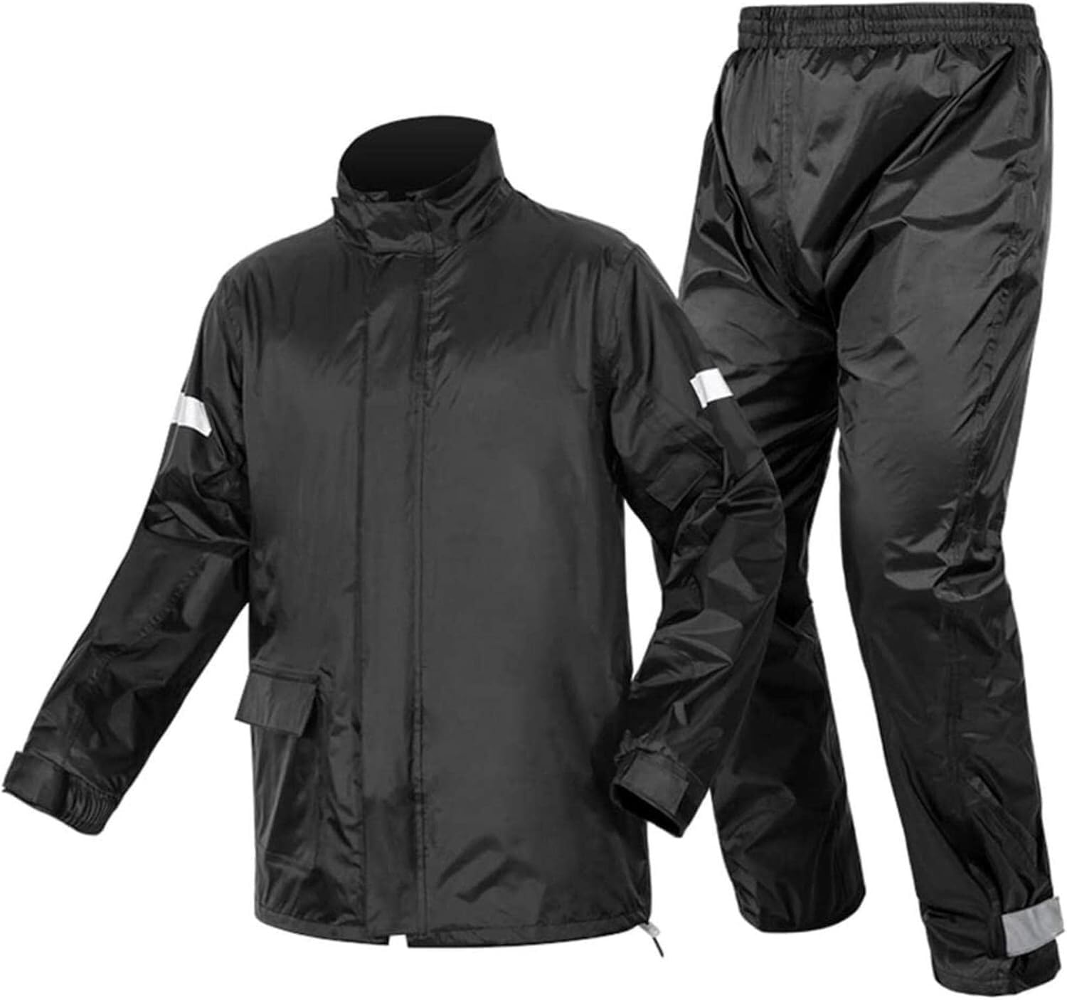 Męski i damski zestaw Mackintosh Męski zestaw rowerowy Mackintosh Outdoor Mackintosh Poncho Shell z taśmą odblaskową Ultralekki i łatwy do spakowania(XX-Large)
